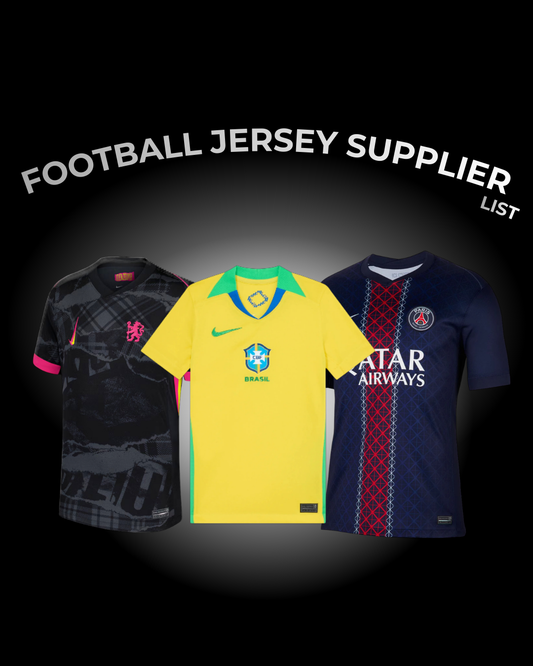 Football Jersey Supplier list