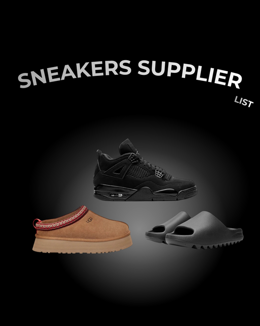 Sneakers Supplier list